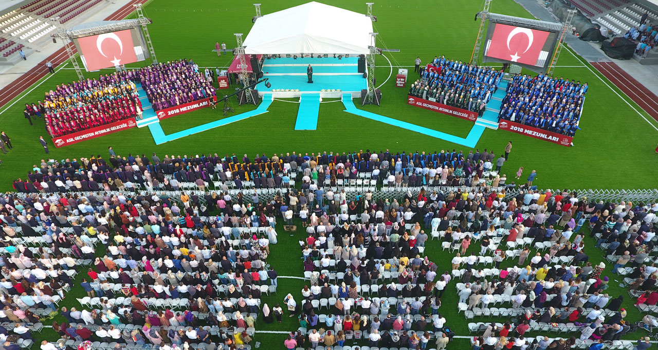 İstanbul Sabahattin Zaim Üniversitesi Mezuniyet Töreni 2018